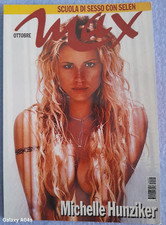 Cartolina Promocard Rivista Max HOT Michelle Hunziker