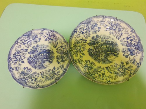 Antico piatto porcelana - in,