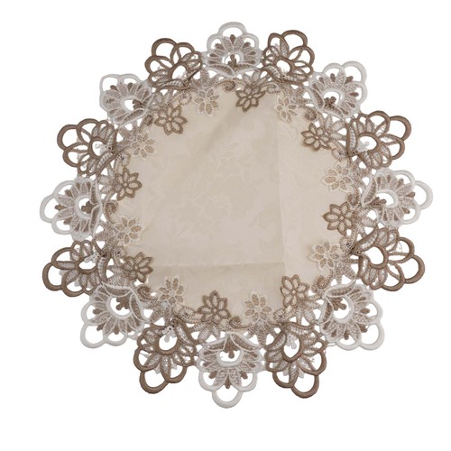 Elegante copritavolo floreale
