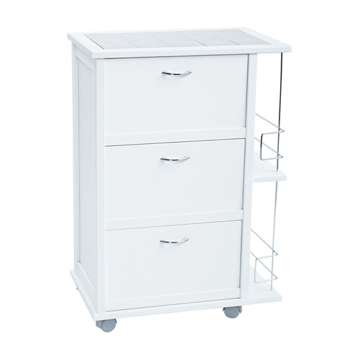Carrello cucina con ante - da,