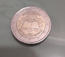 Moneta 2 Euro COMMEMORATIVA Trattato di Roma 2007 REPUBLIK OSTERREICH Austria