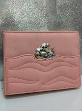 Piccolo album foto Argento e pelle ROSA