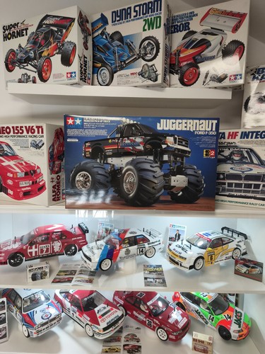 Tamiya car juggernaut ford - rc,