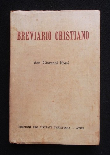 Breviario cristiano don - -,