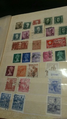 Antica collezione francobolli - antica,