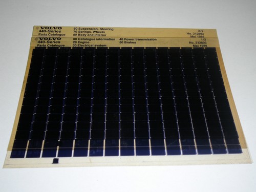 Microfiche catalogo ricambi - microfiche,