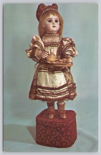 Cartolina antica bambola
