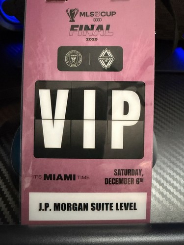 Mls finals vip pass - mls,