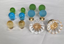 POMOLO POMELLO IN VETRO DI MURANO PER MOBILI CASSETTI ARMADI