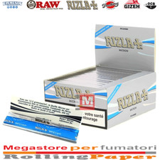 Cartine Rizla Micron Lunghe King Size Slim Rolling Papers Da 25 LIBRETTI