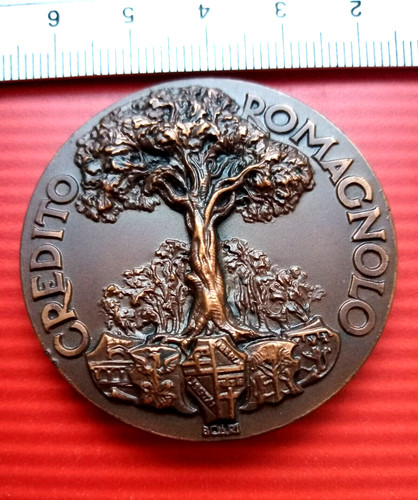 Medaglia credito romagnolo - credito,