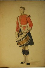 DIPINTO BOZZETTO ACQUERELLO