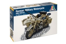 1:9 Italeri Bmw R75 With