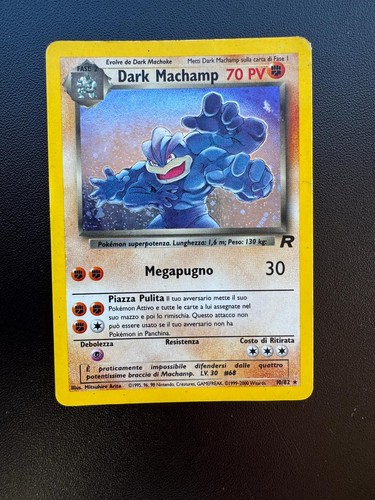 Dark machamp holo - dark, 10/82