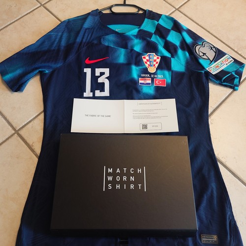 Maglia nike croazia matchworn - maglia,