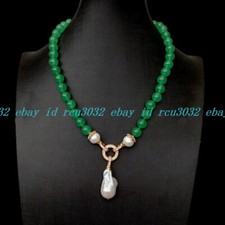 Collana con ciondolo perle