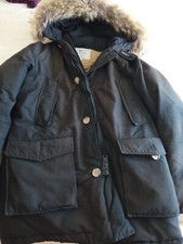 WOOLRICH GIUBBOTTO UOMO ARCTIC PARKA NERO usato Taglia M