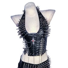 Top gotico emo abbigliamento a