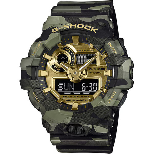 Orologio mimetico verde - , casio