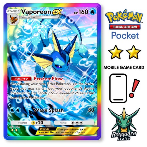 Pokemon tcg pocket vaporeon - tcg,