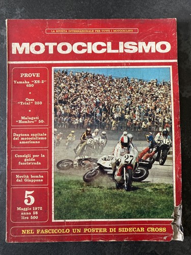 Motociclismo maggio 1972 - motociclismo,