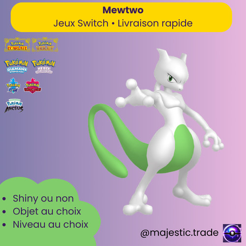 Mewtwo shiny 6iv - mewtwo,