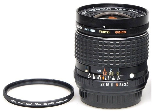 Smc pentax 18mm - 18mm, f3.5