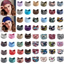 Fasce Per Capelli Larghe Per Turbante Elastico Da Donna Fasce Per Capelli ☆