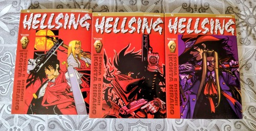 Hellsing manga vol ita - vol, 3,5,6