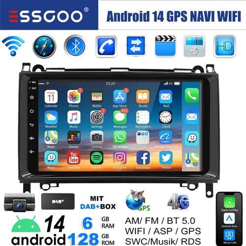 Dab 128gb carplay autoradio - carplay,