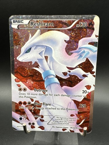 Pokemon reshiram rc22 rc25 - pokemon,