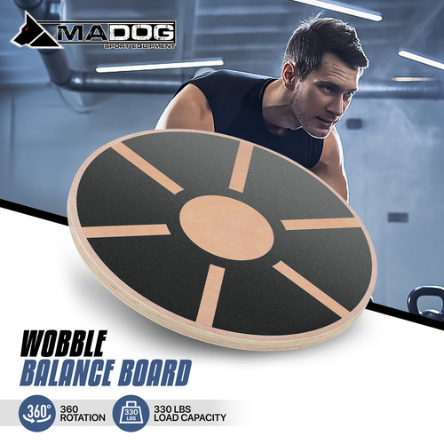 Black wobble balance board - wobble,