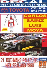 DECAL TOYOTA CELICA GT4