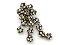 SPILLA VINTAGE 70'S FIORE  CON