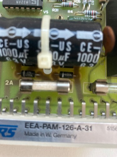Amplificatore vickers eea - vickers, eea-pam