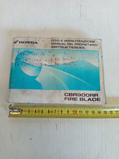 manuale uso manutenzione Honda CBR 900 RR 2002 italiano spagnolo