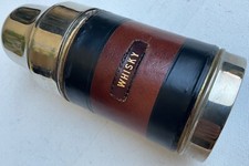 Vintage Borraccia Fiaschetta Whisky distillati con bicchieri