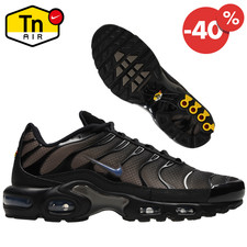 Nike Air Max Plus TN Triple Black Grigio Uomo Donna Sneakers Originali Nuove