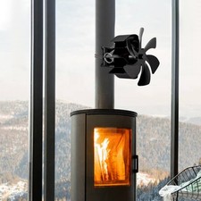 6Blades Stove Fan Pipe