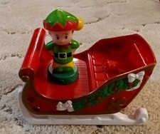 Rara slitta rossa di Babbo