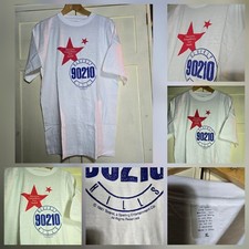  T-shirt rossa vintage 1991