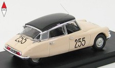 1/43 RIO CITROEN DS19 N 255 MILLE MIGLIA 1957 LEBES-FAILLY IVORY BLACK