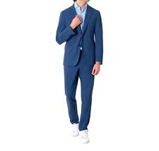 BOSS Abito Uomo Slim Fit Tessuto Elasticizzato Performance 50534979 Blu Chiar