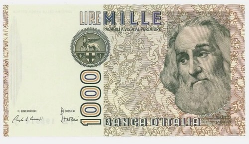 000 lire polo errore di - polo,