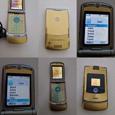 CELLULARE MOTOROLA V3i DOLCE E GABBANA GSM UNLOCKED SIM FREE DEBLOQUE