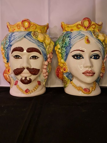 Teste moro ceramica di - moro, in