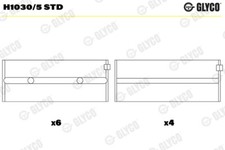 Cuscinetto albero motore GLYCO per ALFA ROMEO SPIDER 115 2000 1600 105 1300 1750