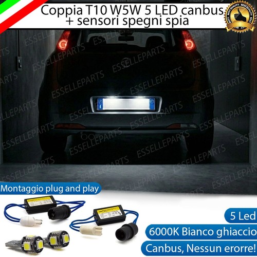 Coppia luci targa led per - a,