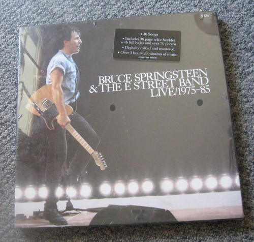 Springsteen live 1975 1985 - springsteen, "live