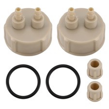 5X(Acquario Multifunzione 2Pc Kit  CO2 DIY Generatore Tappo di Bottiglia Se9502